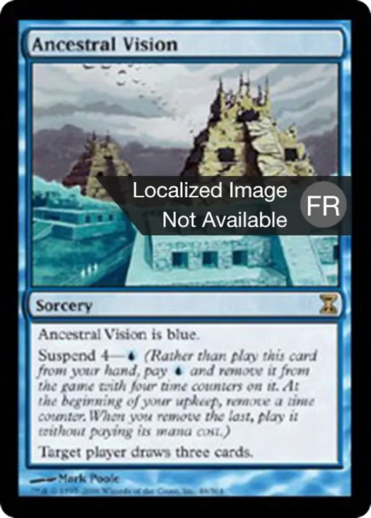 Vision ancestrale — Time Spiral — Magic: The Gathering