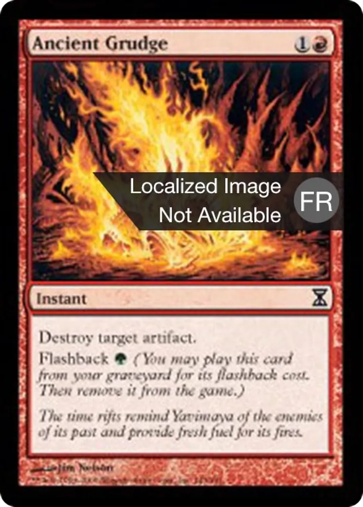 Ancienne rancœur — Time Spiral — Magic: The Gathering