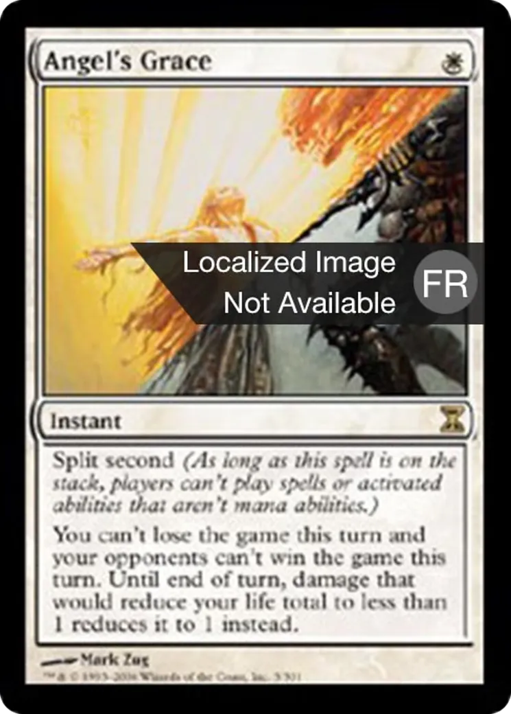 Grâce de l'ange — Time Spiral — Magic: The Gathering