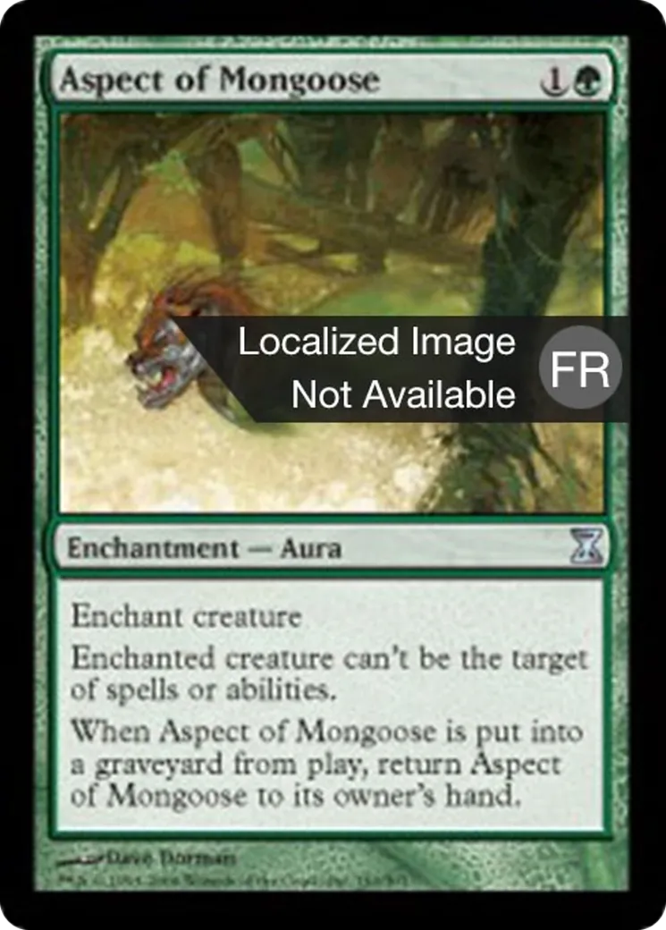 Aspect de la mangouste — Time Spiral — Magic: The Gathering