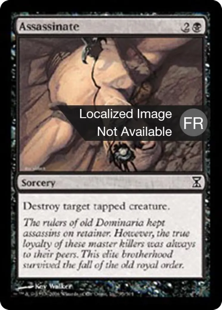 Meurtre — Time Spiral — Magic: The Gathering