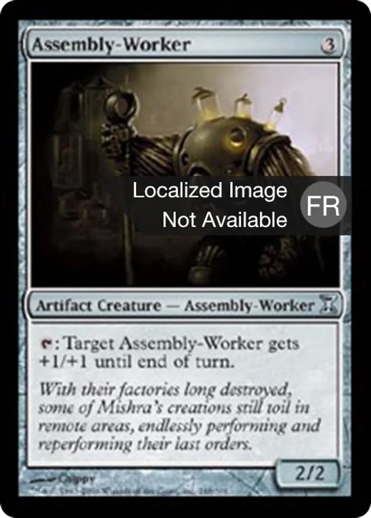 Ouvrier spécialisé — Time Spiral — Magic: The Gathering