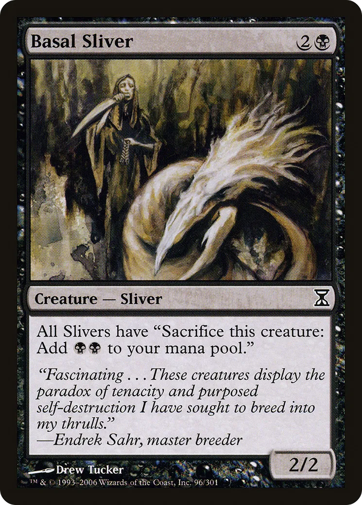 Basal Sliver — Time Spiral — Magic: The Gathering