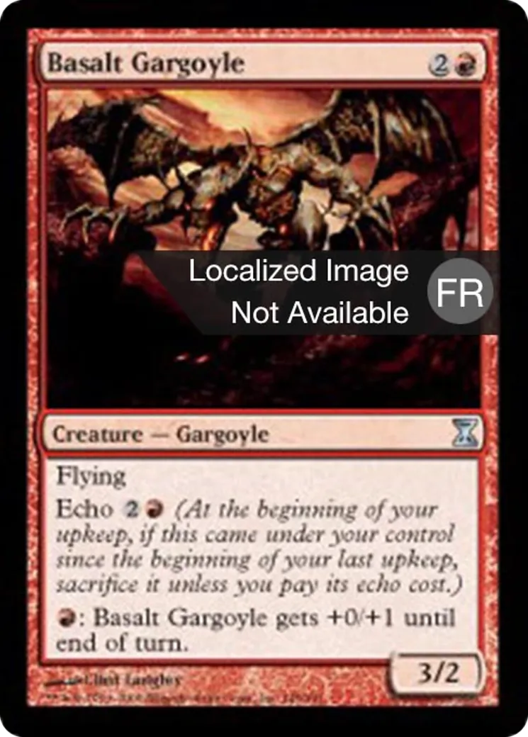 Gargouille de basalt — Time Spiral — Magic: The Gathering