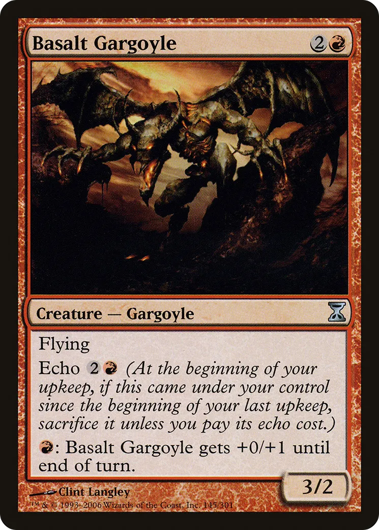 Basalt Gargoyle — Time Spiral — Magic: The Gathering