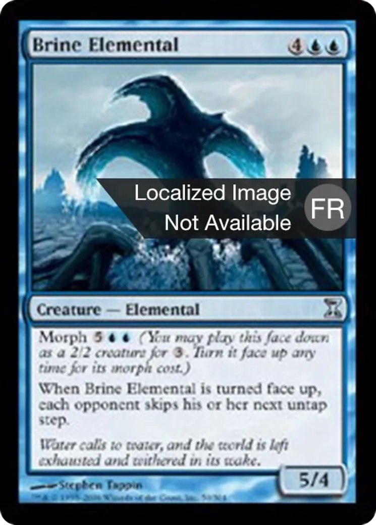 Élémental des embruns — Time Spiral — Magic: The Gathering