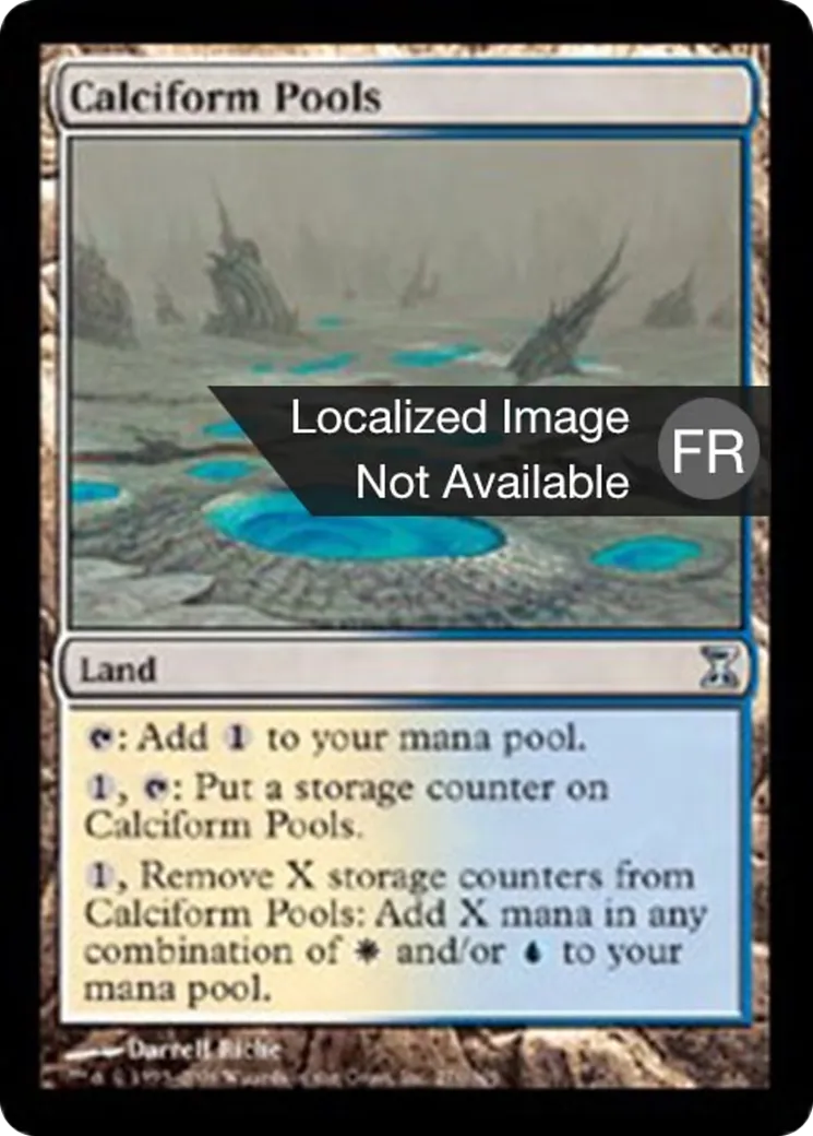 Bassins calciformes — Time Spiral — Magic: The Gathering