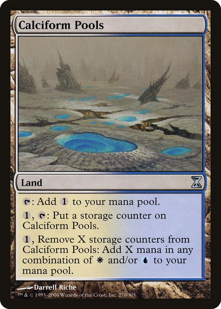 Bassins calciformes — Time Spiral — Magic: The Gathering