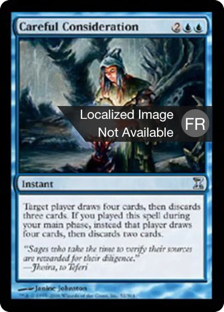 Attention minutieuse — Time Spiral — Magic: The Gathering