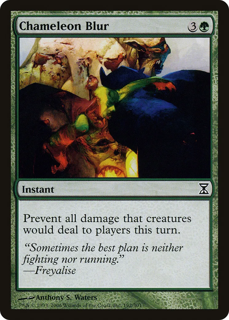 Chameleon Blur — Time Spiral — Magic: The Gathering