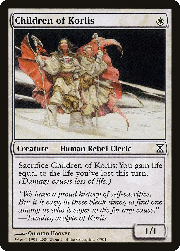 Children of Korlis — Time Spiral — Magic: The Gathering