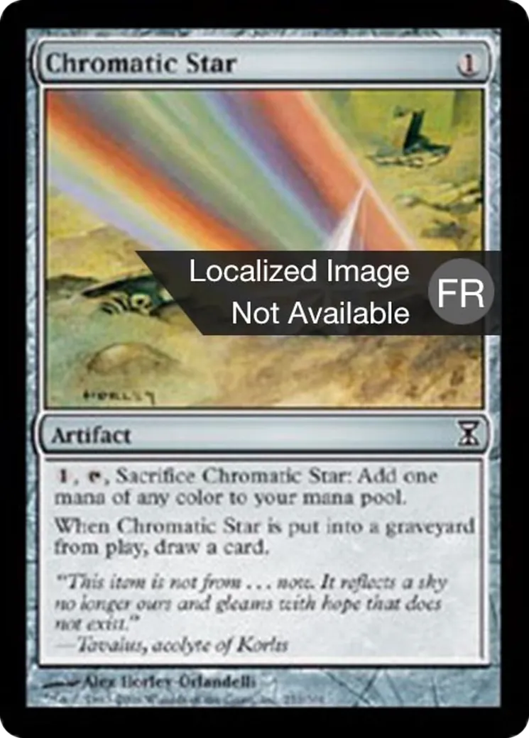 Étoile chromatique — Time Spiral — Magic: The Gathering