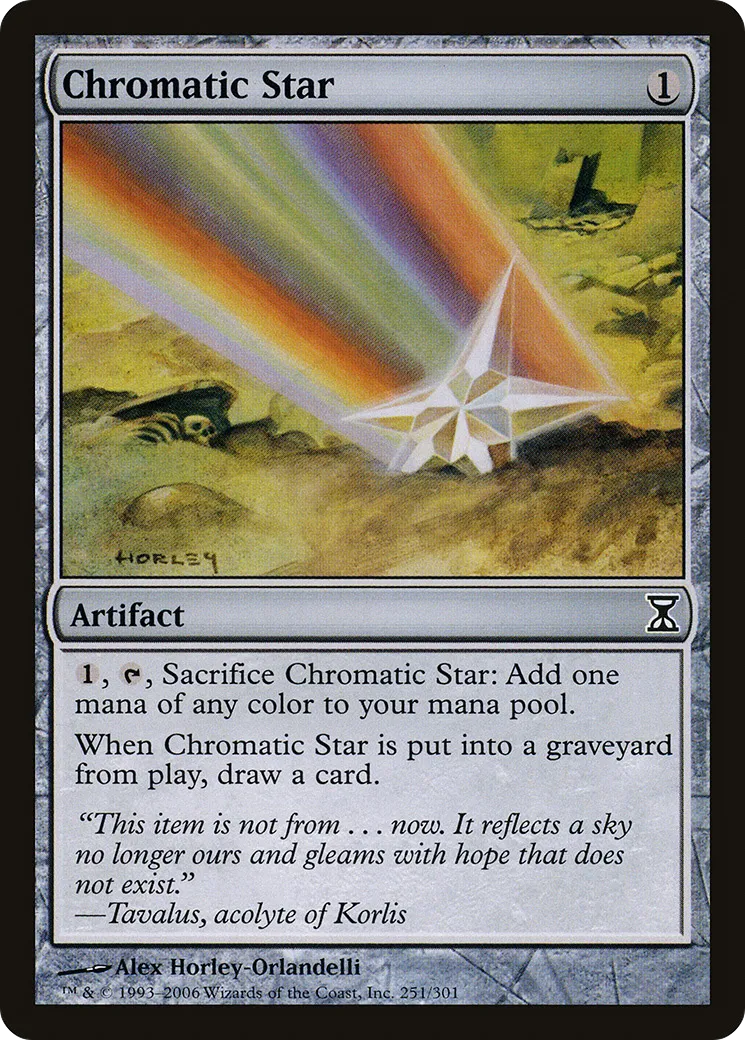 Chromatic Star — Time Spiral — Magic: The Gathering