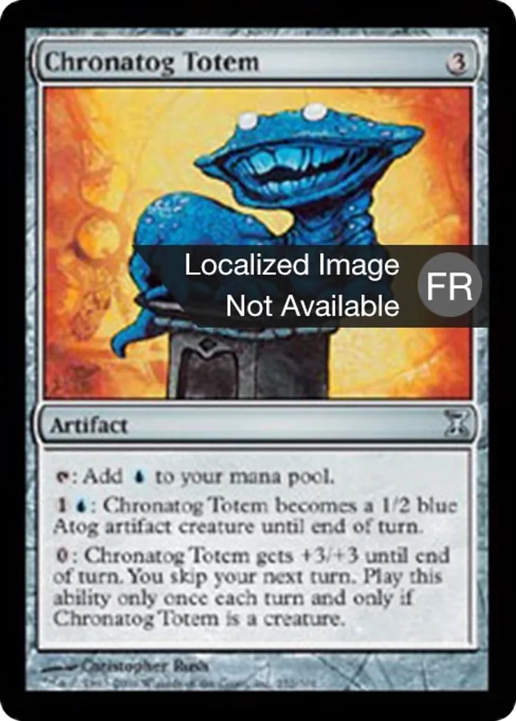 Totem du chronatog — Time Spiral — Magic: The Gathering