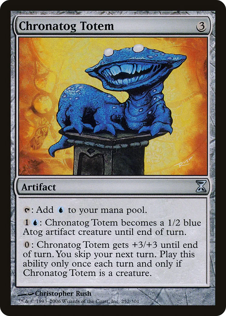 Totem du chronatog — Time Spiral — Magic: The Gathering