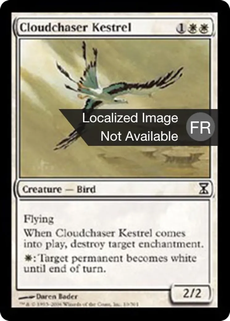 Crécerelle chasse-nuages — Time Spiral — Magic: The Gathering