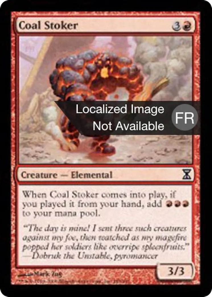 Chauffeur de charbon — Time Spiral — Magic: The Gathering