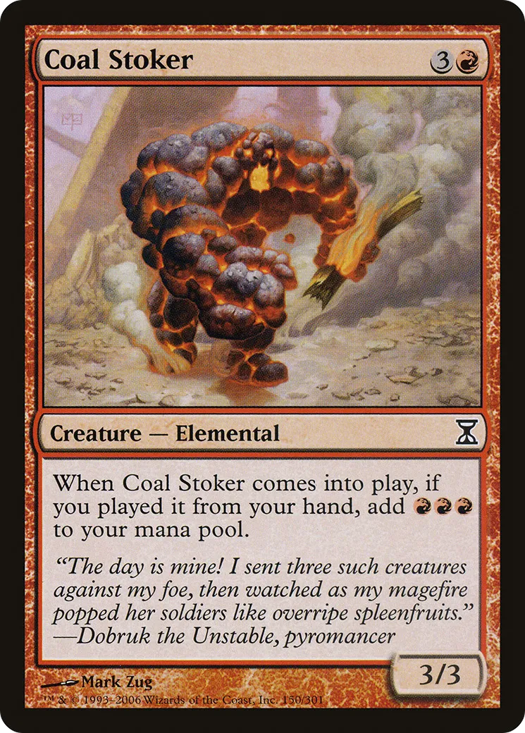 Coal Stoker — Time Spiral — Magic: The Gathering