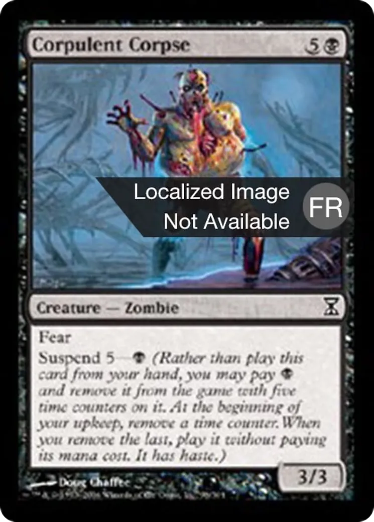Cadavre corpulent — Time Spiral — Magic: The Gathering