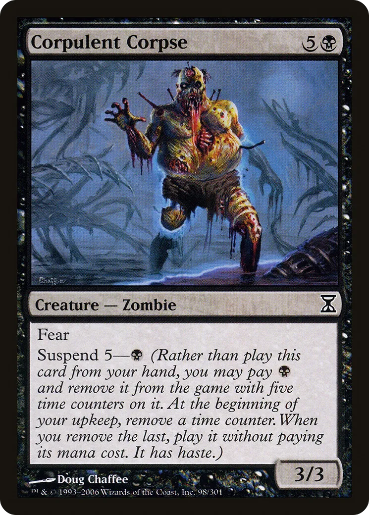 Corpulent Corpse — Time Spiral — Magic: The Gathering