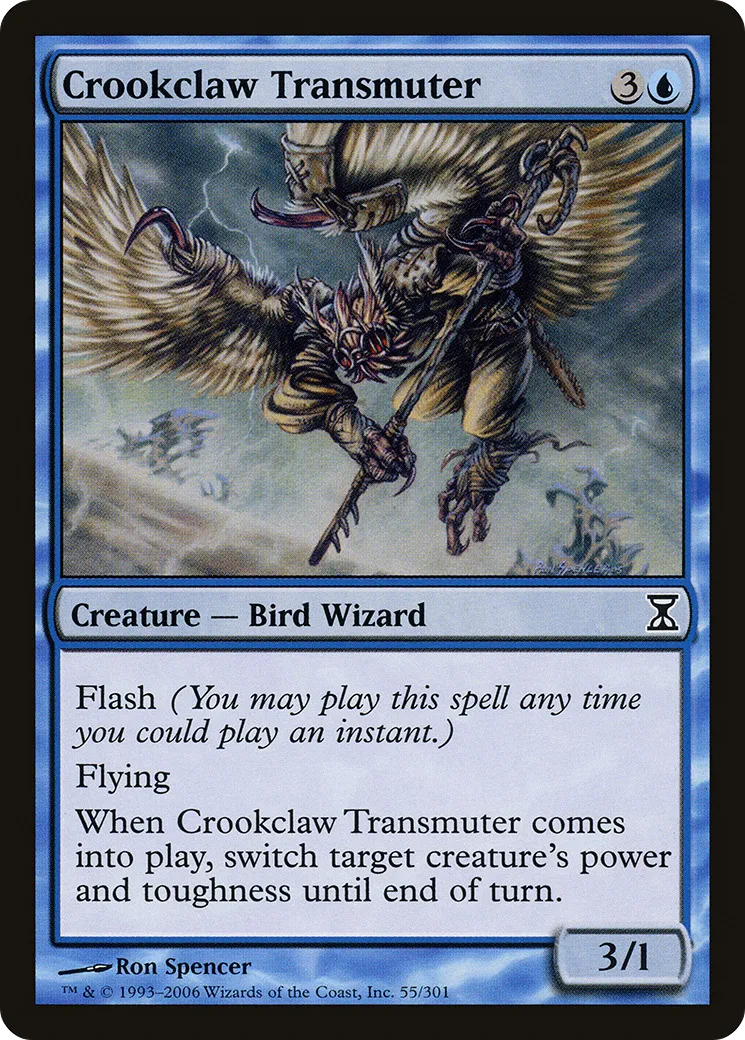 Crookclaw Transmuter — Time Spiral — Magic: The Gathering