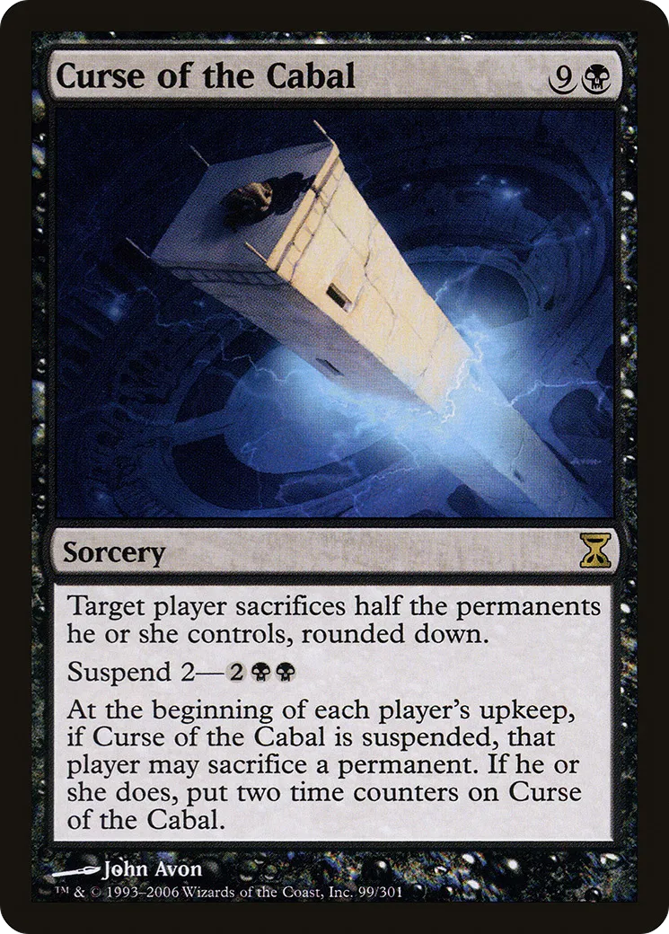 Curse of the Cabal — Time Spiral — Magic: The Gathering