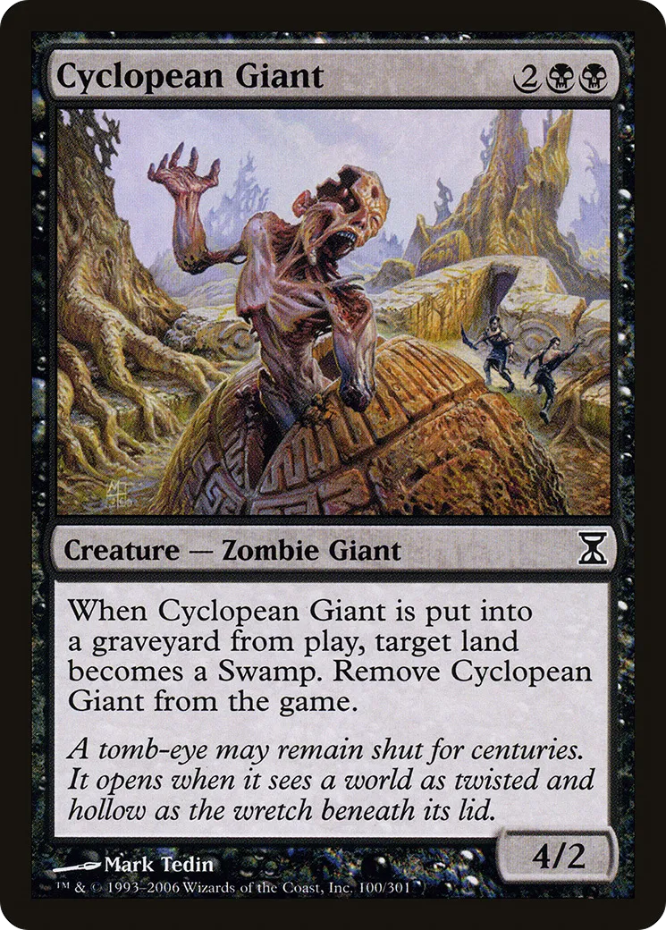 Cyclopean Giant — Time Spiral — Magic: The Gathering