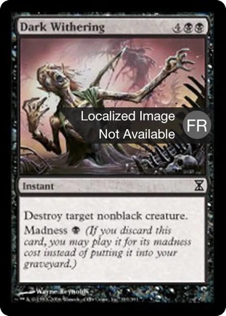 Obscur flétrissement — Time Spiral — Magic: The Gathering