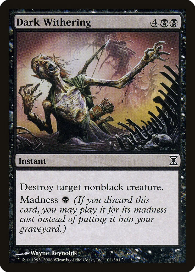 Obscur flétrissement — Time Spiral — Magic: The Gathering