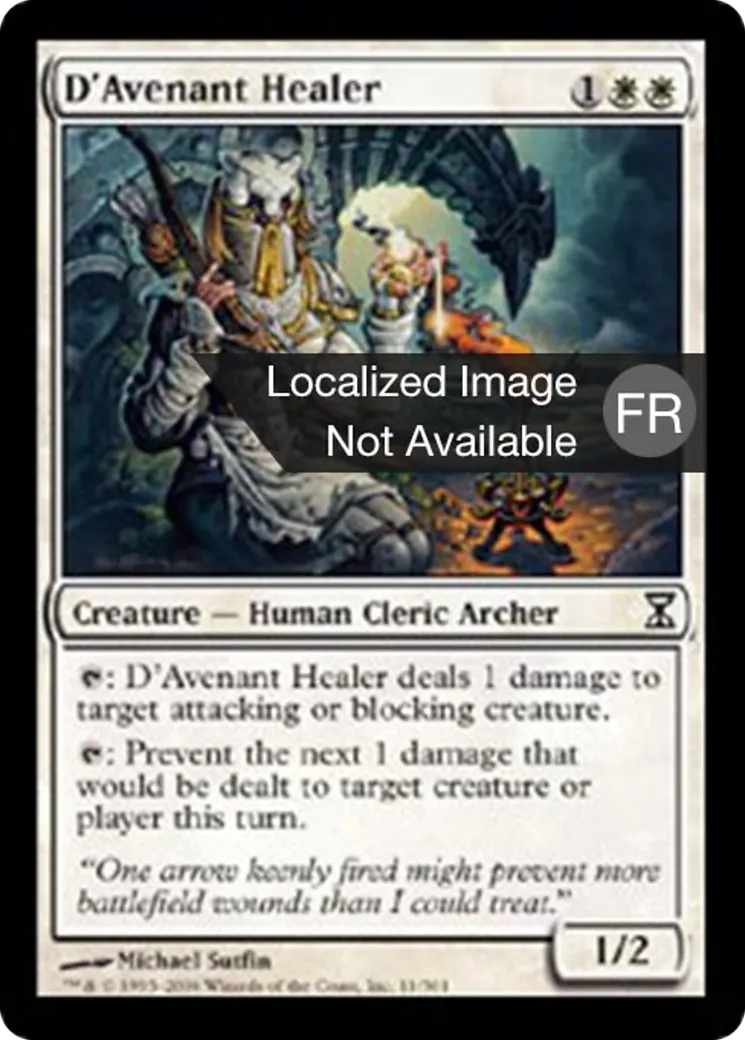 Guérisseuse d'Avenant — Time Spiral — Magic: The Gathering
