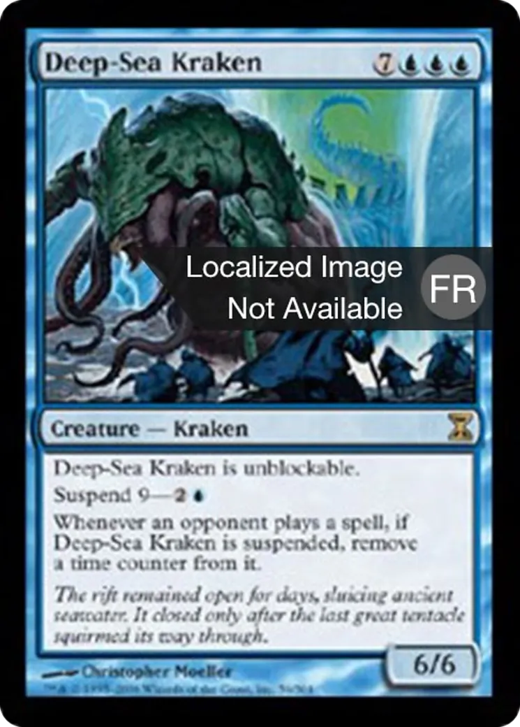 Kraken des abîmes — Time Spiral — Magic: The Gathering