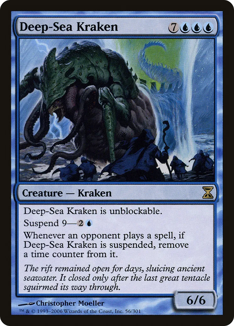 Deep-Sea Kraken — Time Spiral — Magic: The Gathering