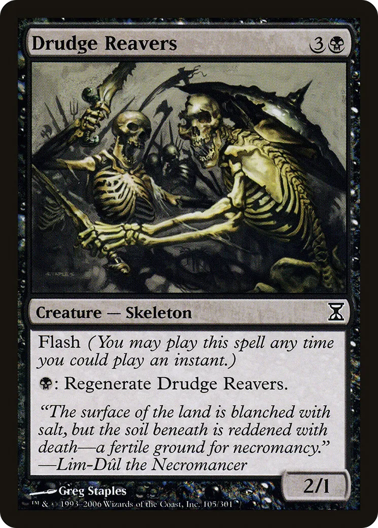 Drudge Reavers — Time Spiral — Magic: The Gathering