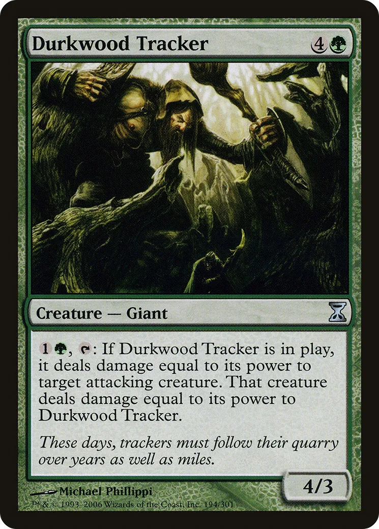 Durkwood Tracker — Time Spiral — Magic: The Gathering