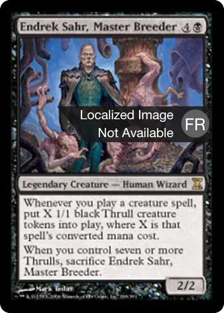 Endrek Sahr, maître reproducteur — Time Spiral — Magic: The Gathering