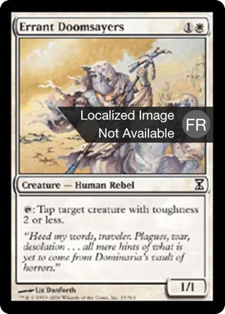 Conte-destins errants — Time Spiral — Magic: The Gathering