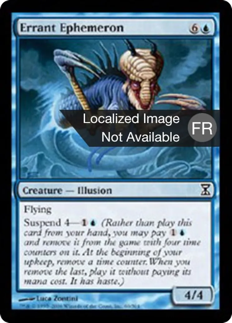 Éphéméroptère errant — Time Spiral — Magic: The Gathering