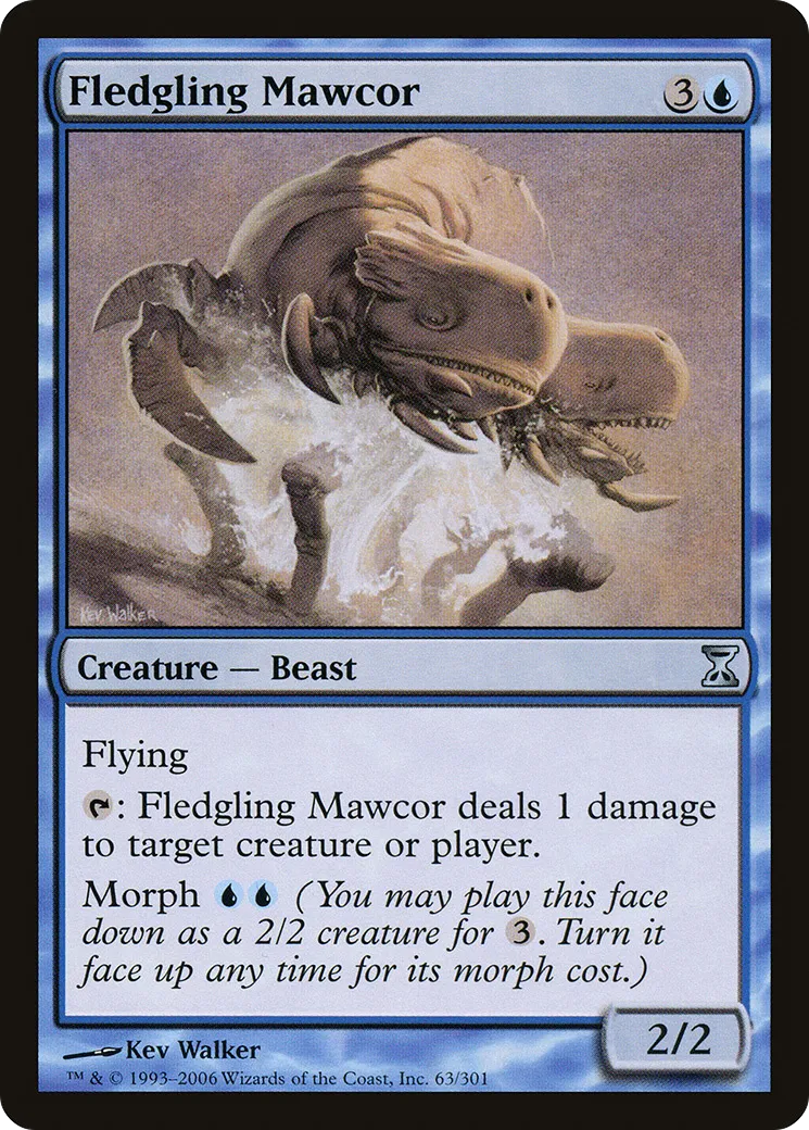 Fledgling Mawcor — Time Spiral — Magic: The Gathering