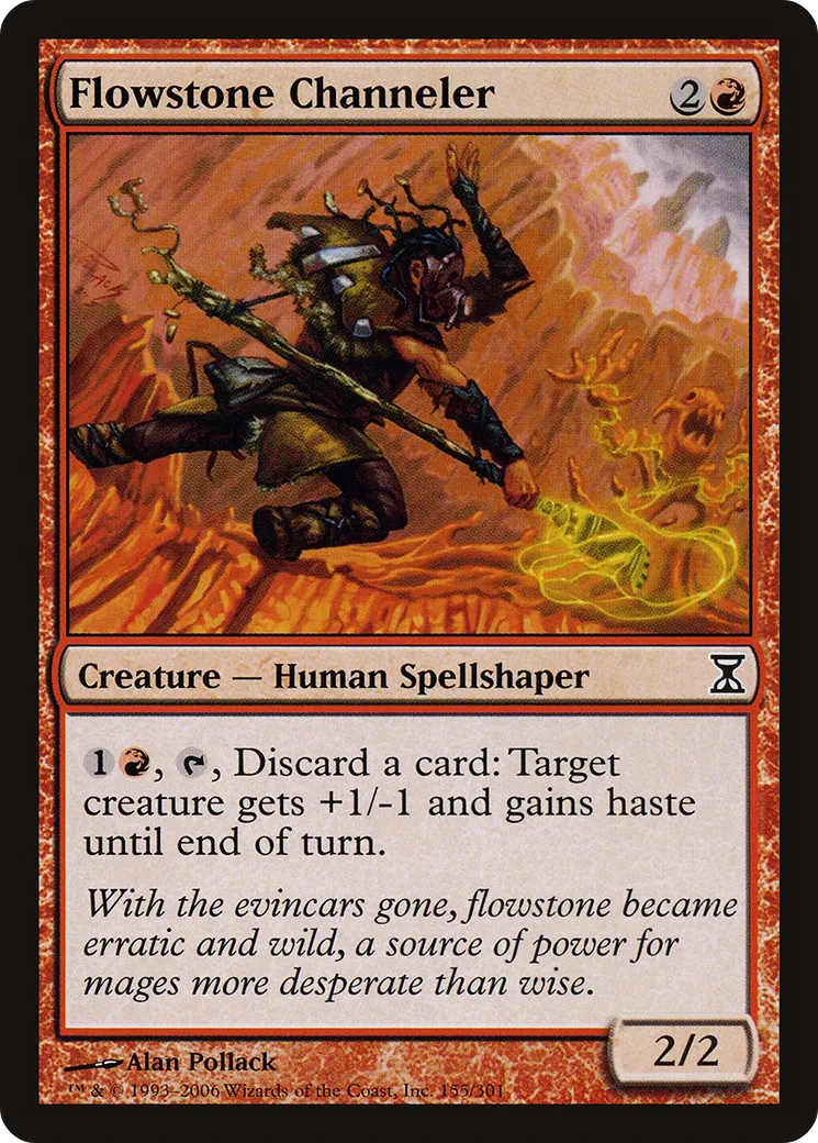 Flowstone Channeler — Time Spiral — Magic: The Gathering