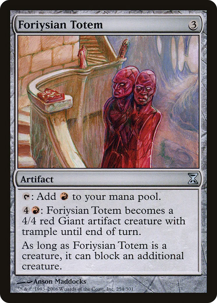 Foriysian Totem — Time Spiral — Magic: The Gathering