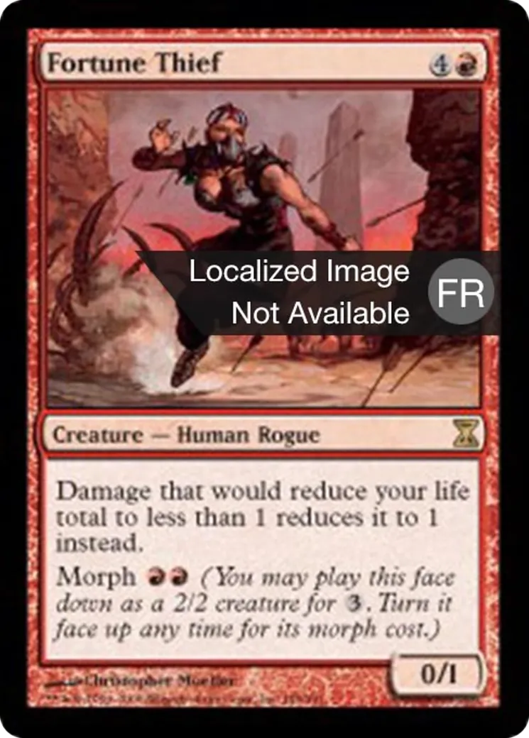 Voleuse de fortune — Time Spiral — Magic: The Gathering