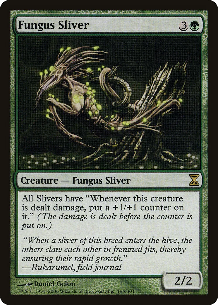 Fungus Sliver — Time Spiral — Magic: The Gathering
