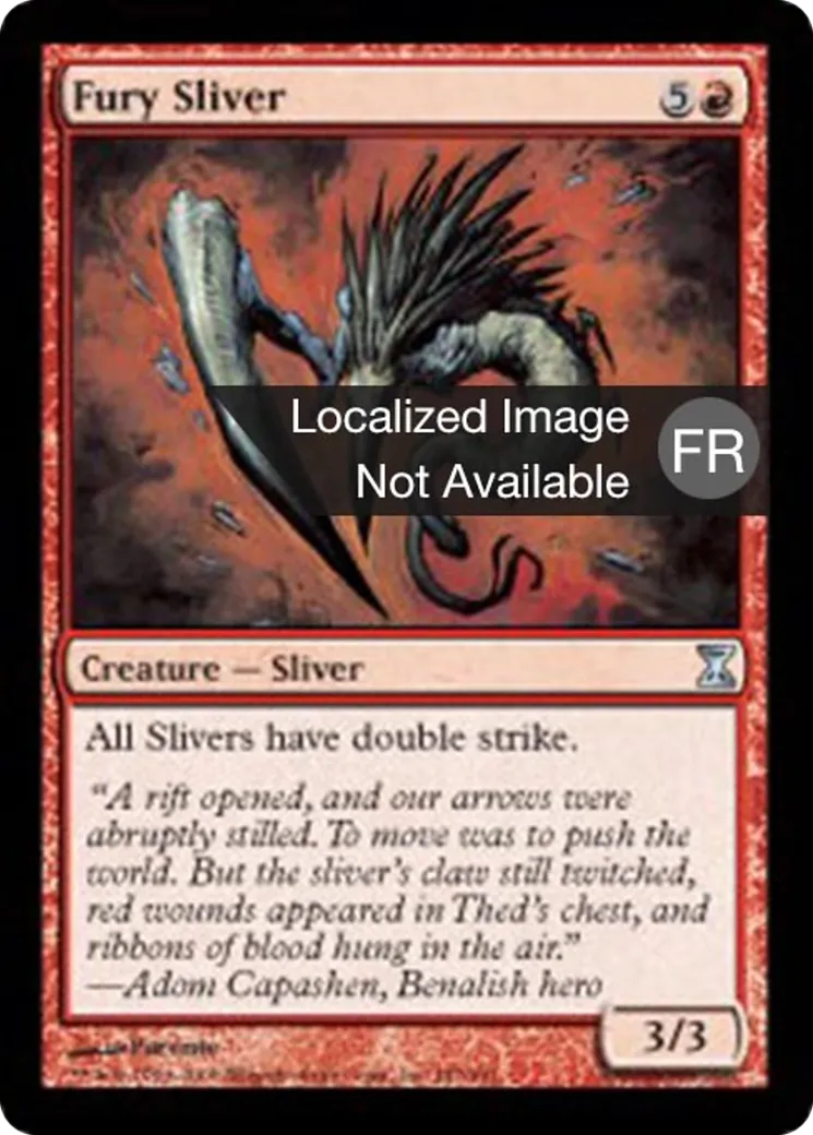 Slivoïde furieux — Time Spiral — Magic: The Gathering