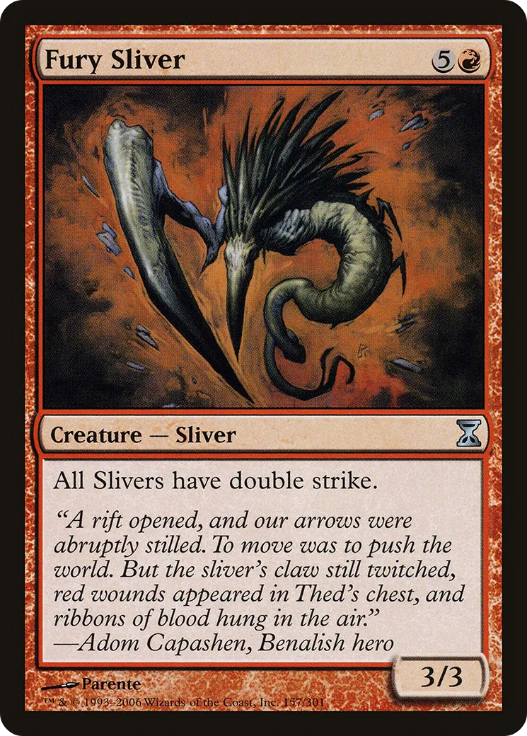 Slivoïde furieux — Time Spiral — Magic: The Gathering