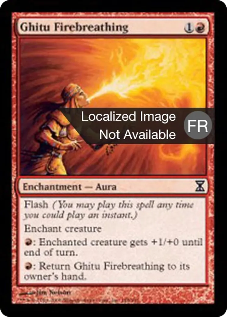 Souffle ardent guitûk — Time Spiral — Magic: The Gathering