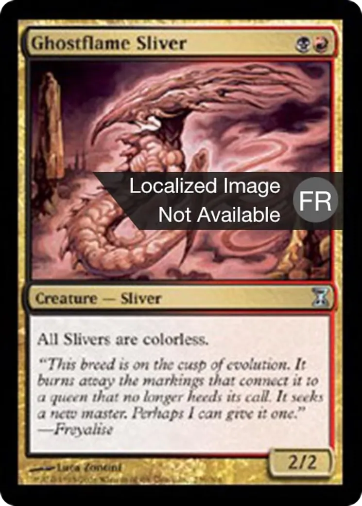 Slivoïde ectoflamme — Time Spiral — Magic: The Gathering
