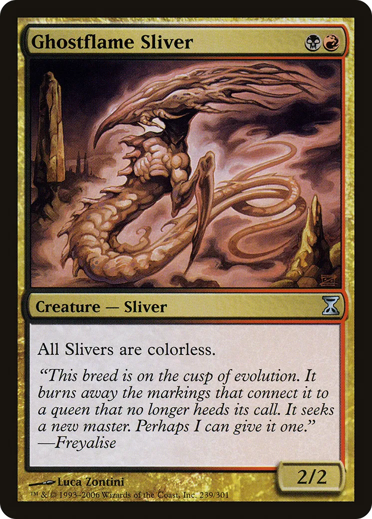 Slivoïde ectoflamme — Time Spiral — Magic: The Gathering