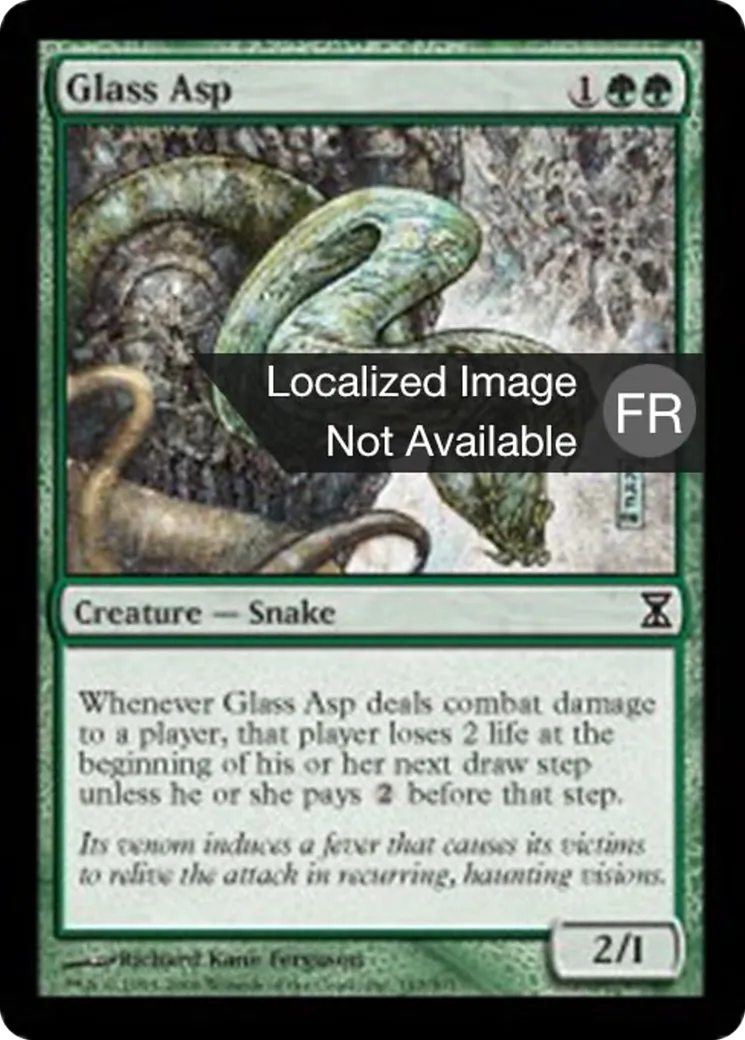 Vipère de verre — Time Spiral — Magic: The Gathering