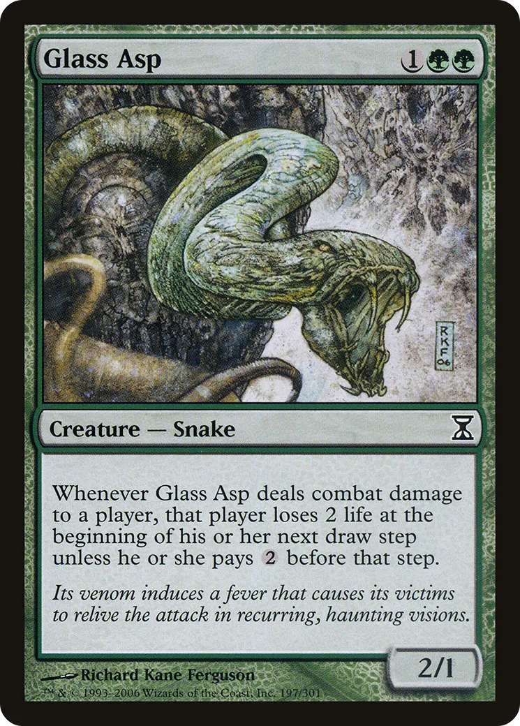 Glass Asp — Time Spiral — Magic: The Gathering