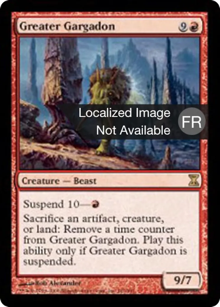 Grand gargadon — Time Spiral — Magic: The Gathering
